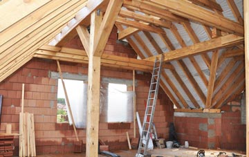 Mortimer West End attic trusses